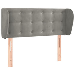 VidaXL 3117620 tête de lit et pied de lit Gris clair