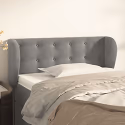 VidaXL 3117620 tête de lit et pied de lit Gris clair