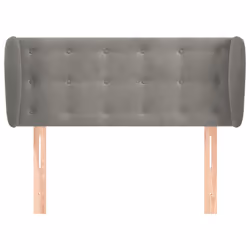 VidaXL 3117620 tête de lit et pied de lit Gris clair