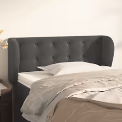 VidaXL 3117621 tête de lit et pied de lit Gris foncé