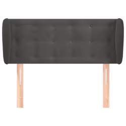 VidaXL 3117621 tête de lit et pied de lit Gris foncé