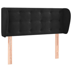 VidaXL 3117622 tête de lit et pied de lit Noir