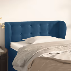 VidaXL 3117624 tête de lit et pied de lit Bleu foncé