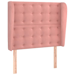 VidaXL 3117625 tête de lit et pied de lit Rose
