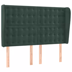 VidaXL 3117629, Vert foncé, Polyester, Bois, 1470 mm, 78 cm, 88 cm, 230 mm