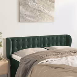 VidaXL 3117641 tête de lit et pied de lit Vert foncé