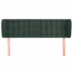 VidaXL 3117641 tête de lit et pied de lit Vert foncé