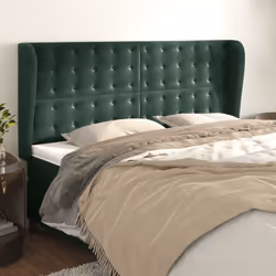 VidaXL 3117647 tête de lit et pied de lit Vert foncé