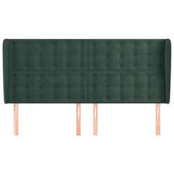 VidaXL 3117647 tête de lit et pied de lit Vert foncé