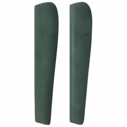 VidaXL 3117647 tête de lit et pied de lit Vert foncé - Vue supplémentaire 4