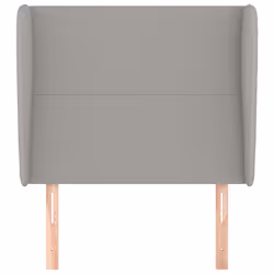 VidaXL 3117650 tête de lit et pied de lit Gris clair