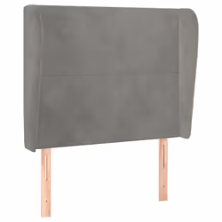 VidaXL 3117706, Gris clair, Polyester, Bois, 830 mm, 118 cm, 128 cm, 230 mm