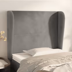 VidaXL 3117706 tête de lit et pied de lit Gris clair
