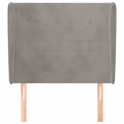 VidaXL 3117706 tête de lit et pied de lit Gris clair