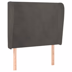 VidaXL 3117707, Gris foncé, Polyester, Bois, 830 mm, 118 cm, 128 cm, 230 mm
