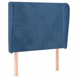 VidaXL 3117710, Bleu foncé, Polyester, Bois, 830 mm, 118 cm, 128 cm, 230 mm