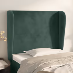 VidaXL 3117715 tête de lit et pied de lit Vert foncé