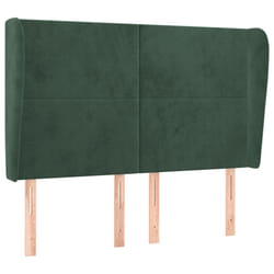 VidaXL 3117727 tête de lit et pied de lit Vert foncé