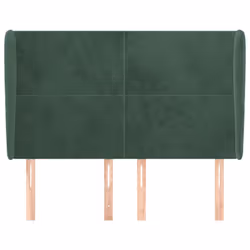 VidaXL 3117727 tête de lit et pied de lit Vert foncé