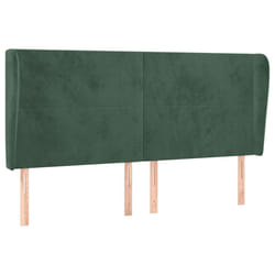 VidaXL 3117733 tête de lit et pied de lit Vert foncé