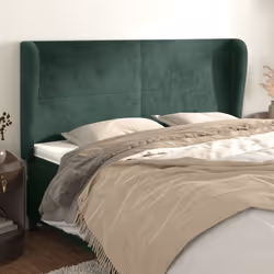 VidaXL 3117733 tête de lit et pied de lit Vert foncé