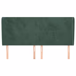 VidaXL 3117733 tête de lit et pied de lit Vert foncé