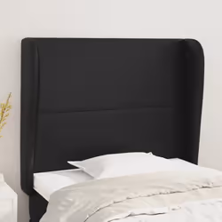 VidaXL 3117772 tête de lit et pied de lit Noir