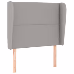 VidaXL 3117790, Gris clair, Polyester, Bois, 830 mm, 118 cm, 128 cm, 230 mm