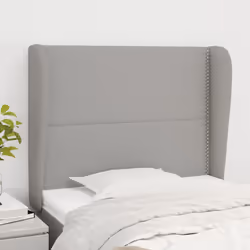 VidaXL 3117790 tête de lit et pied de lit Gris clair
