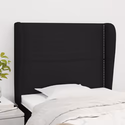 VidaXL 3117792 tête de lit et pied de lit Noir