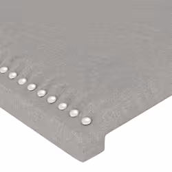 VidaXL 3117798 tête de lit et pied de lit Gris clair - Vue supplémentaire 5