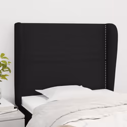 VidaXL 3117816 tête de lit et pied de lit Noir