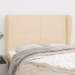Cette tête de lit avec oreilles classique au design élégant donne à votre cadre de lit un aspect complet et convient à toute  ...