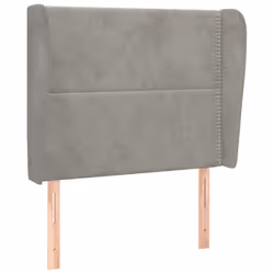 VidaXL 3117846, Gris clair, Polyester, Bois, 830 mm, 118 cm, 128 cm, 230 mm