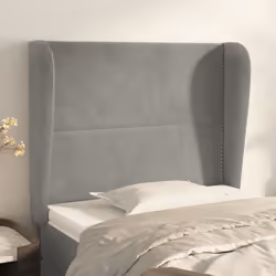 VidaXL 3117846 tête de lit et pied de lit Gris clair