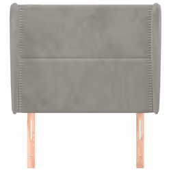 VidaXL 3117846 tête de lit et pied de lit Gris clair