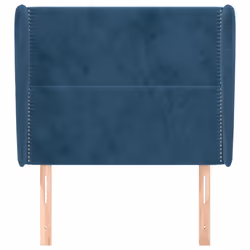 VidaXL 3117850 tête de lit et pied de lit Bleu foncé