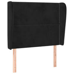 VidaXL 3117854 tête de lit et pied de lit Noir
