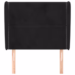 VidaXL 3117860 tête de lit et pied de lit Noir