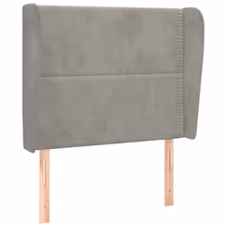 VidaXL 3117876, Gris clair, Polyester, Bois, 1830 mm, 118 cm, 128 cm, 230 mm