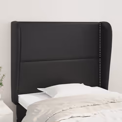 VidaXL 3117888 tête de lit et pied de lit Noir