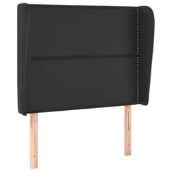 VidaXL 3117918 tête de lit et pied de lit Noir