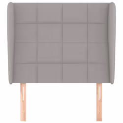 VidaXL 3117930 tête de lit et pied de lit Gris clair