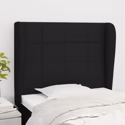VidaXL 3117932 tête de lit et pied de lit Noir