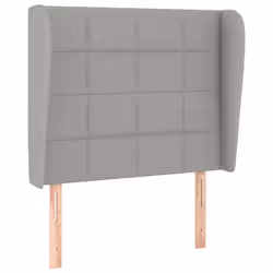 VidaXL 3117938, Gris clair, Polyester, Bois, 930 mm, 118 cm, 128 cm, 230 mm