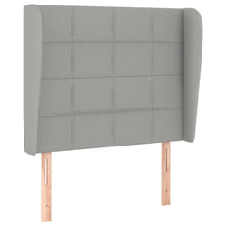 VidaXL 3117938 tête de lit et pied de lit Gris clair