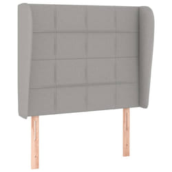 VidaXL 3117946 tête de lit et pied de lit Gris clair