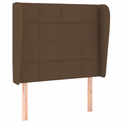 VidaXL 3117949, Marron foncé, Polyester, Bois, 1030 mm, 118 cm, 128 cm, 230 mm