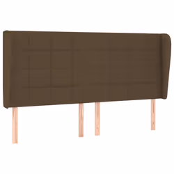 VidaXL 3117973, Marron foncé, Polyester, Bois, 1830 mm, 118 cm, 128 cm, 230 mm