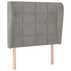 VidaXL 3117986 tête de lit et pied de lit Gris clair